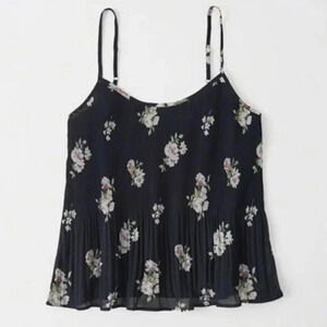 🌟✨2 for $20 ✨🌟 ABERCROMBIE & FITCH | FLORAL PLEATED TANK  TOP